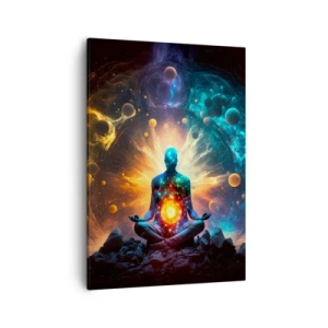 Obraz na plátne - Vesmírny pokoj - 50x70 cm