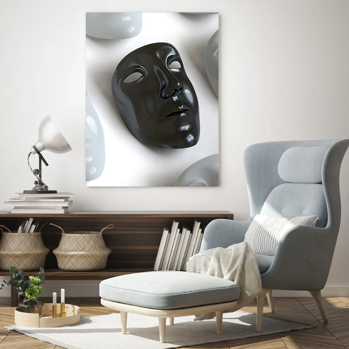 Obraz na skle - Ako sa odlíšiť? - 50x70 cm