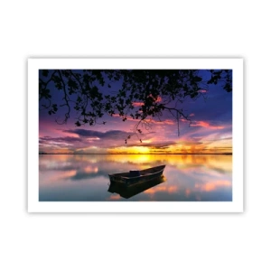 Plagát - „Zdá sa, že visíš uprostred neba…“ - 70x50 cm