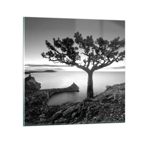 Obraz na skle - Pokoj až k horizontu - 40x40 cm