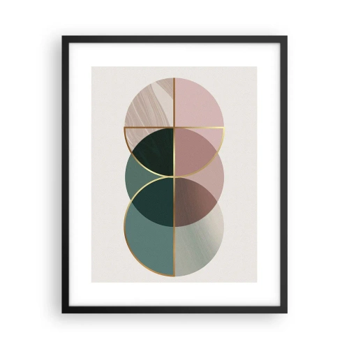 Plagát v čiernom ráme - Kolesá… - 40x50 cm