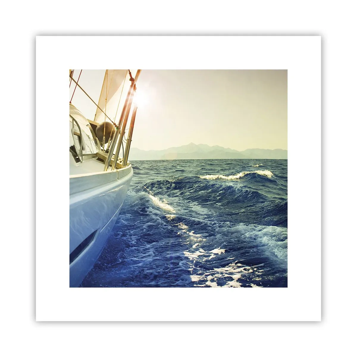 Plagát - Za dobrodružstvom - 30x30 cm