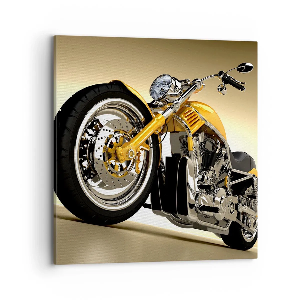 Obraz na plátne - Sen o sile a rýchlosti - 70x70 cm