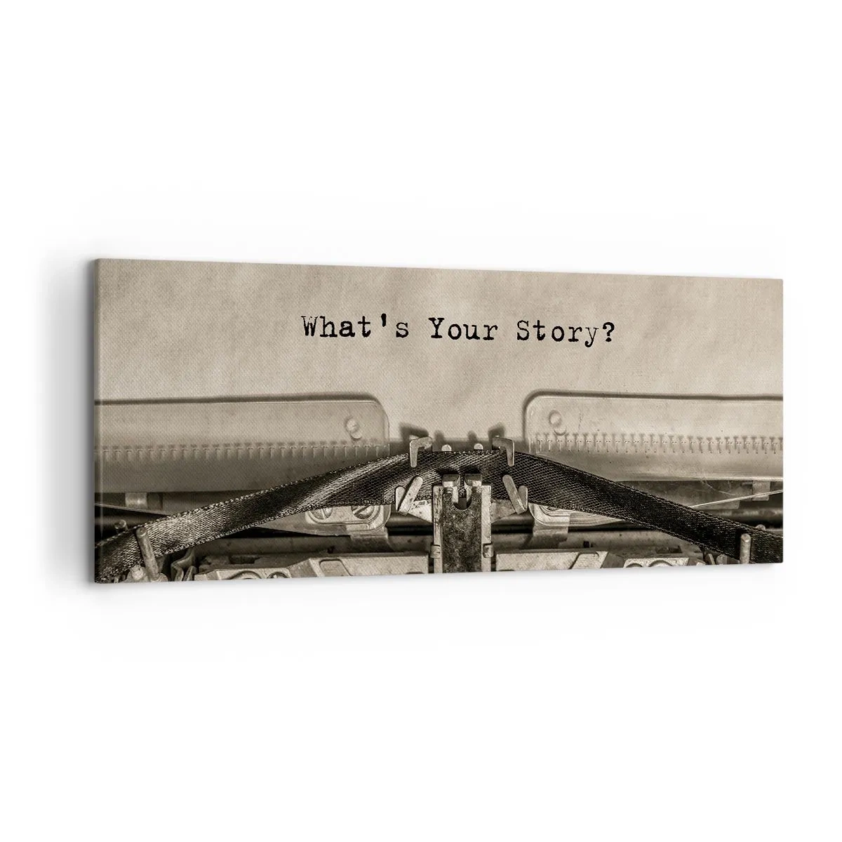 Obraz na plátne - Povedz mi - 120x50 cm