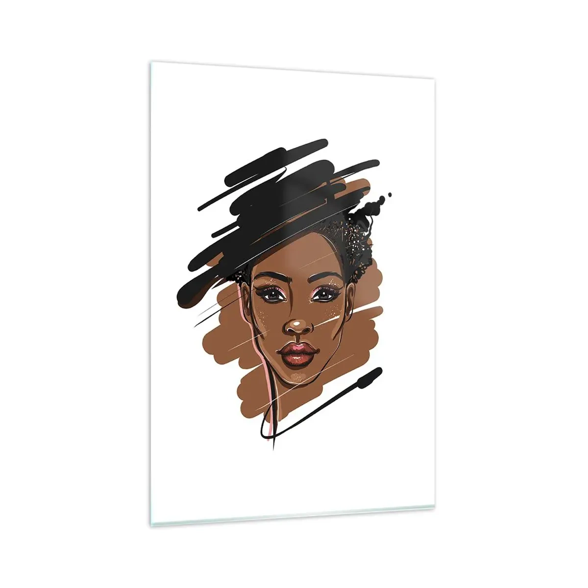 Obraz na skle - Sladká ako čokoláda - 80x120 cm