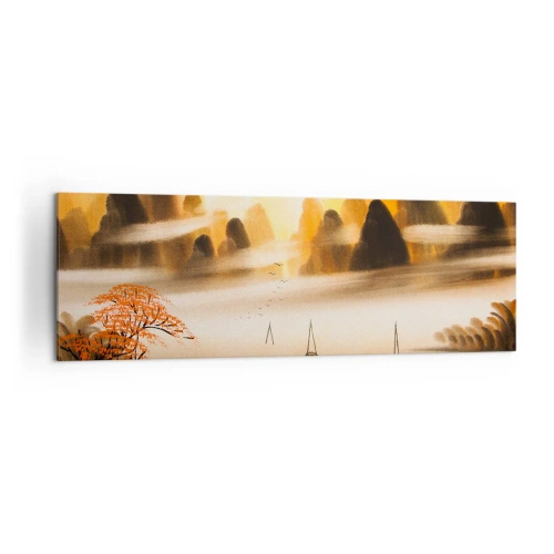 Obraz na plátne - Ďalej ako na Ďalekom východe - 160x50 cm
