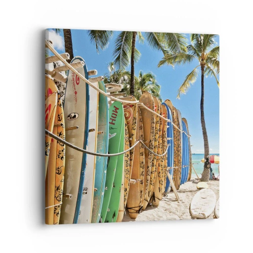 Obraz na plátne - Slnečná zábava - 40x40 cm