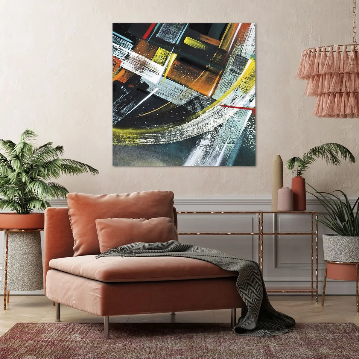 Obraz na plátne - Energia pohybu - 70x70 cm
