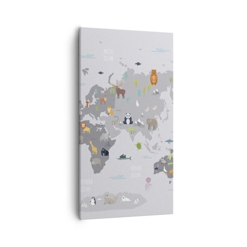 Obraz na plátne - Povedz mi, odkiaľ si... - 55x100 cm