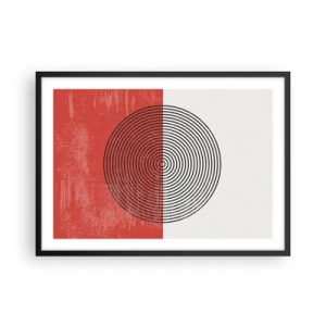 Plagát v čiernom ráme - Presný zásah - 70x50 cm