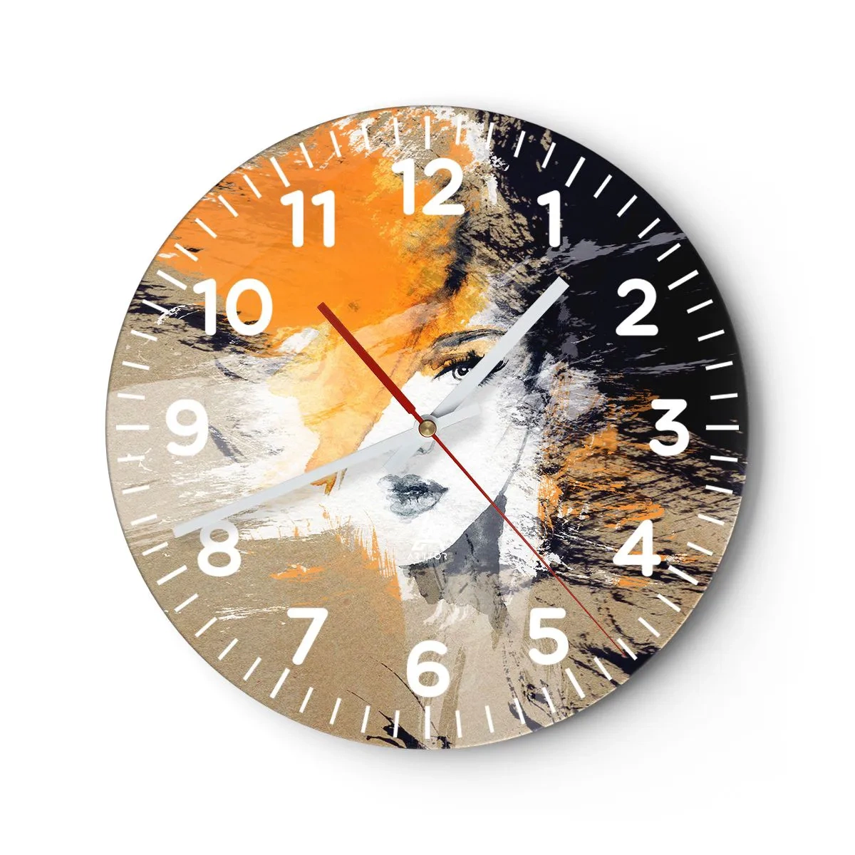 Nástenné hodiny - A je svetlo - 30x30 cm