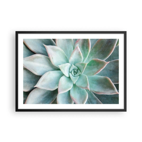 Plagát v čiernom ráme - Srdce púšte - 70x50 cm