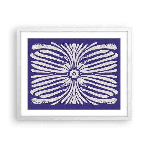 Plagát v bielom ráme - Etnické inšpirácie - 50x40 cm