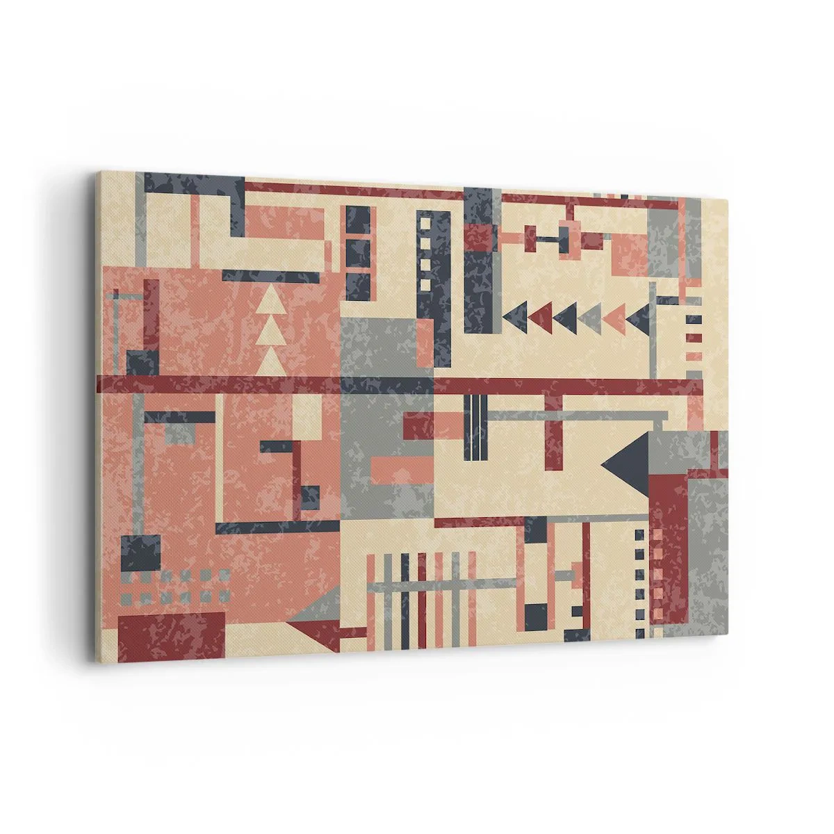 Obraz na plátne - Vodorovná a zvislá kombinácia - 120x80 cm