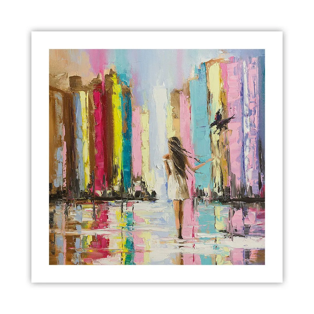 Plagát - Poď so mnou - 50x50 cm