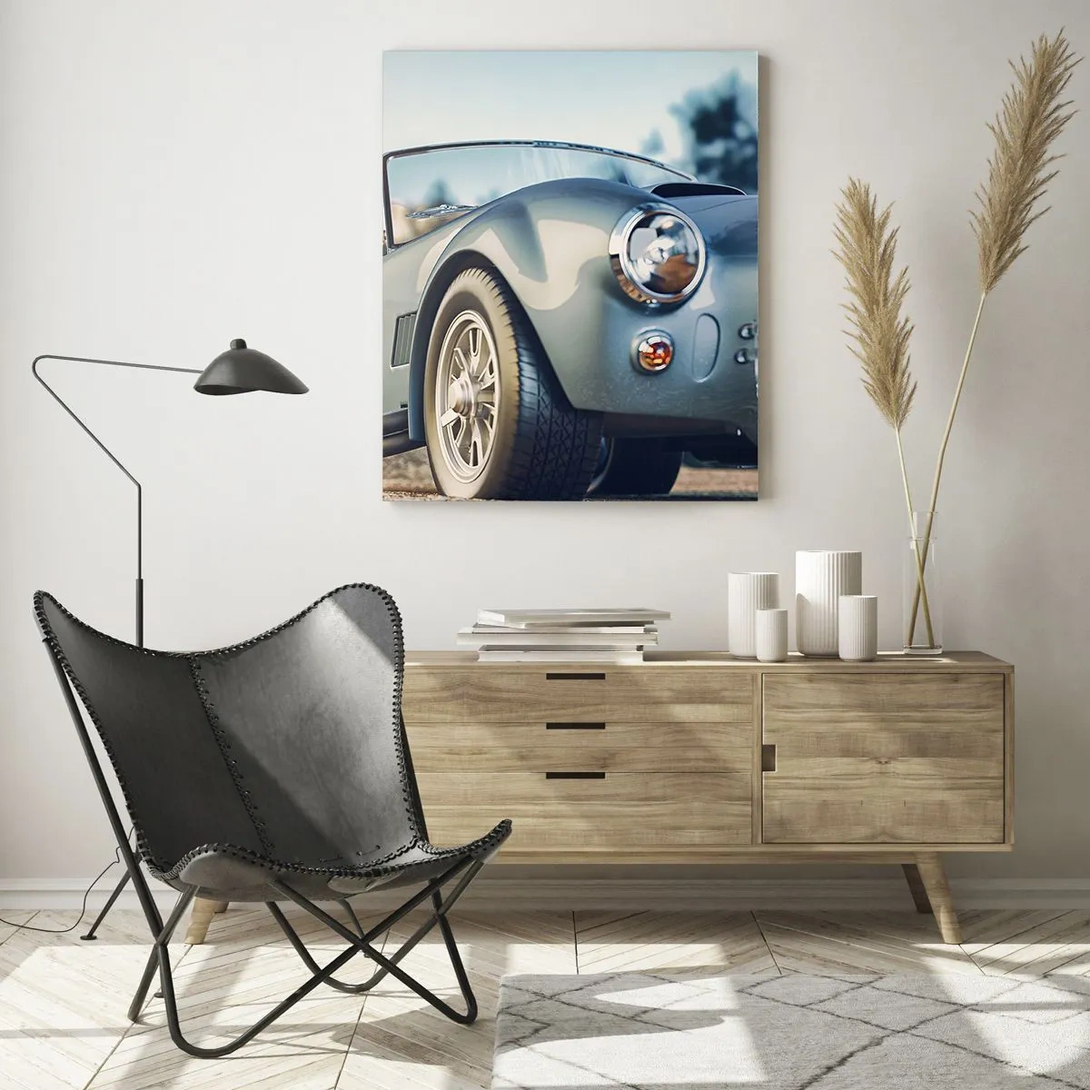 Obraz na skle - Pretože na štýle záleží - 50x70 cm