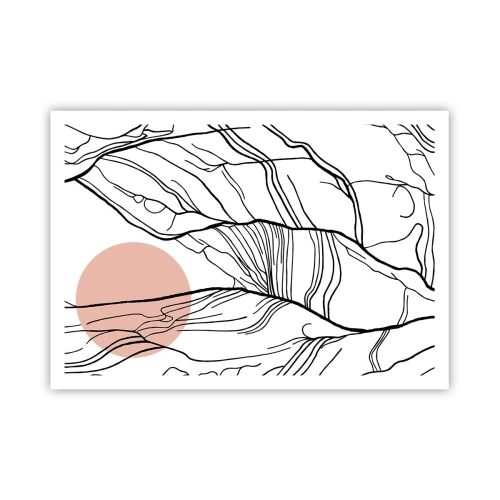 Plagát - V sieti vetvičiek - 100x70 cm