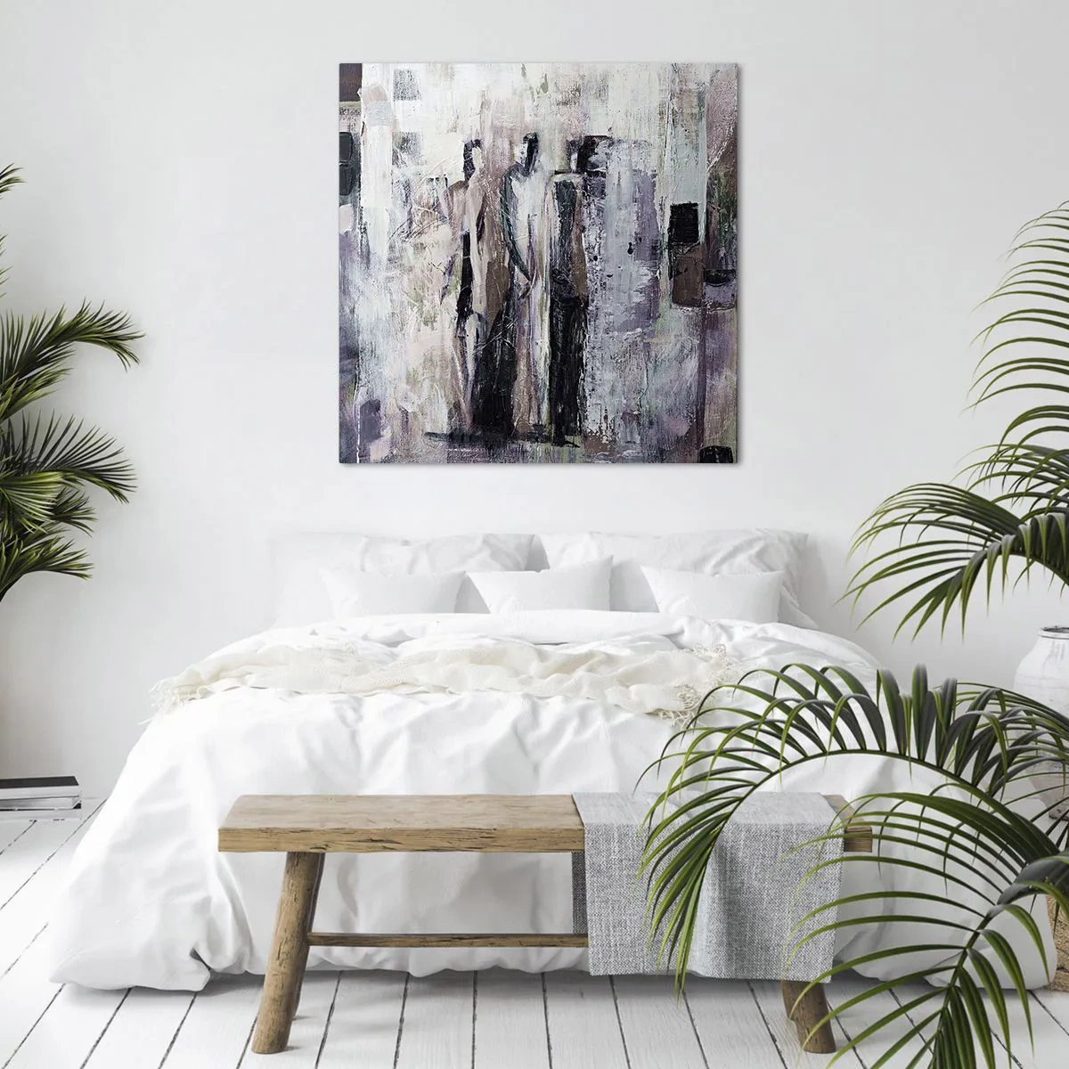 Obraz na plátne - Tajomná trojica - 50x50 cm