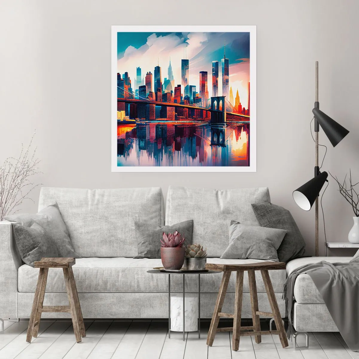 Plagát - Famózny New York - 40x40 cm