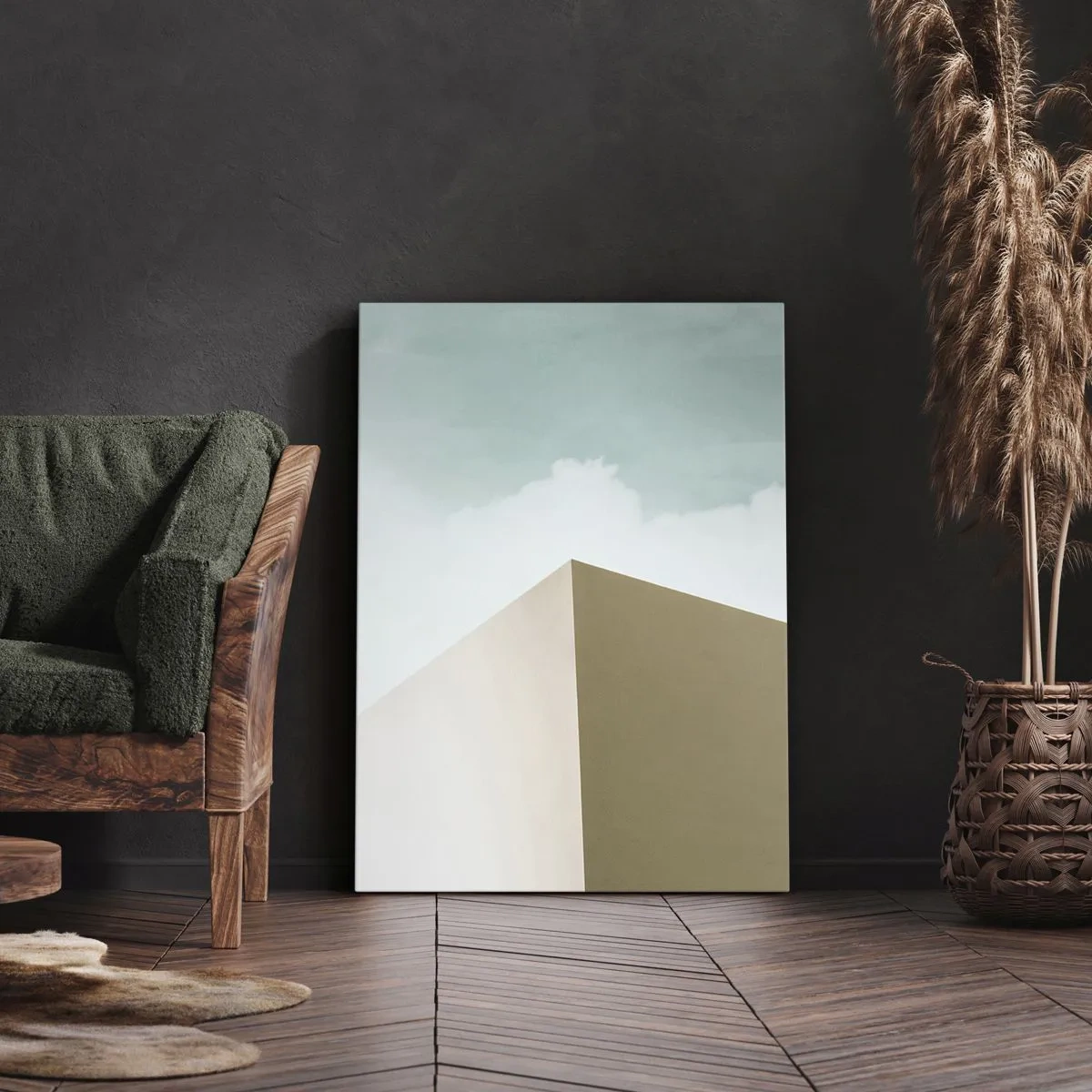 Obraz na plátne - Geometria slnečného leta - 65x120 cm