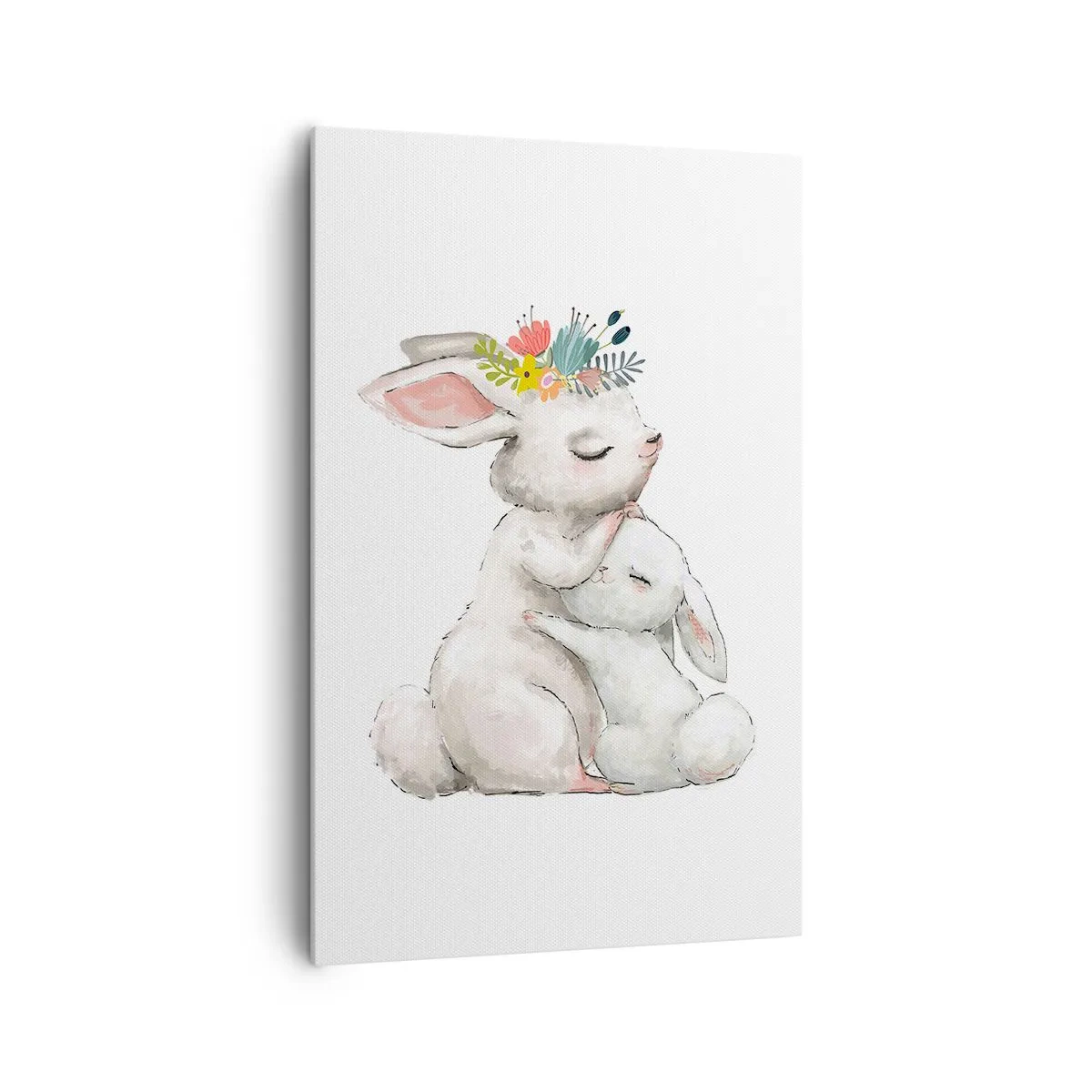 Obraz na plátne - Najlepšie je u mamy - 80x120 cm