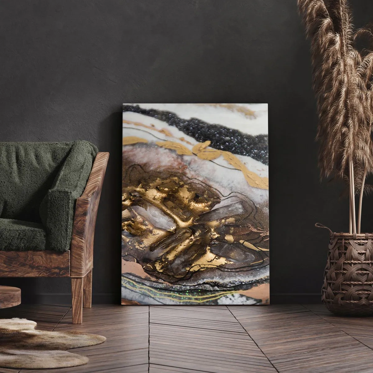 Obraz na plátne - Prvok krajiny - 50x70 cm