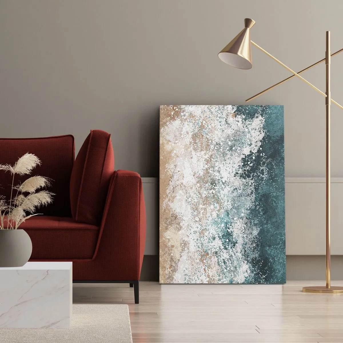 Obraz na plátne - Morské príbehy - 45x80 cm