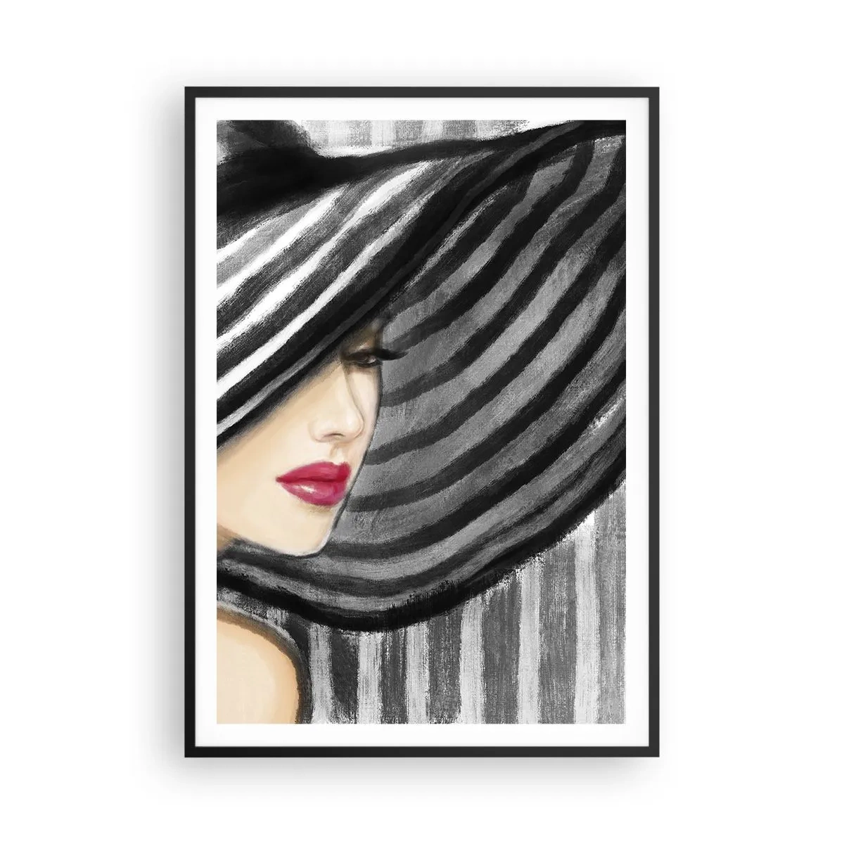 Plagát v čiernom ráme - Kde ťa hľadať? - 70x100 cm