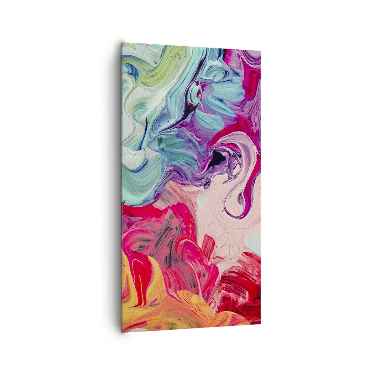 Obraz na plátne - Zrodenie farieb - 65x120 cm
