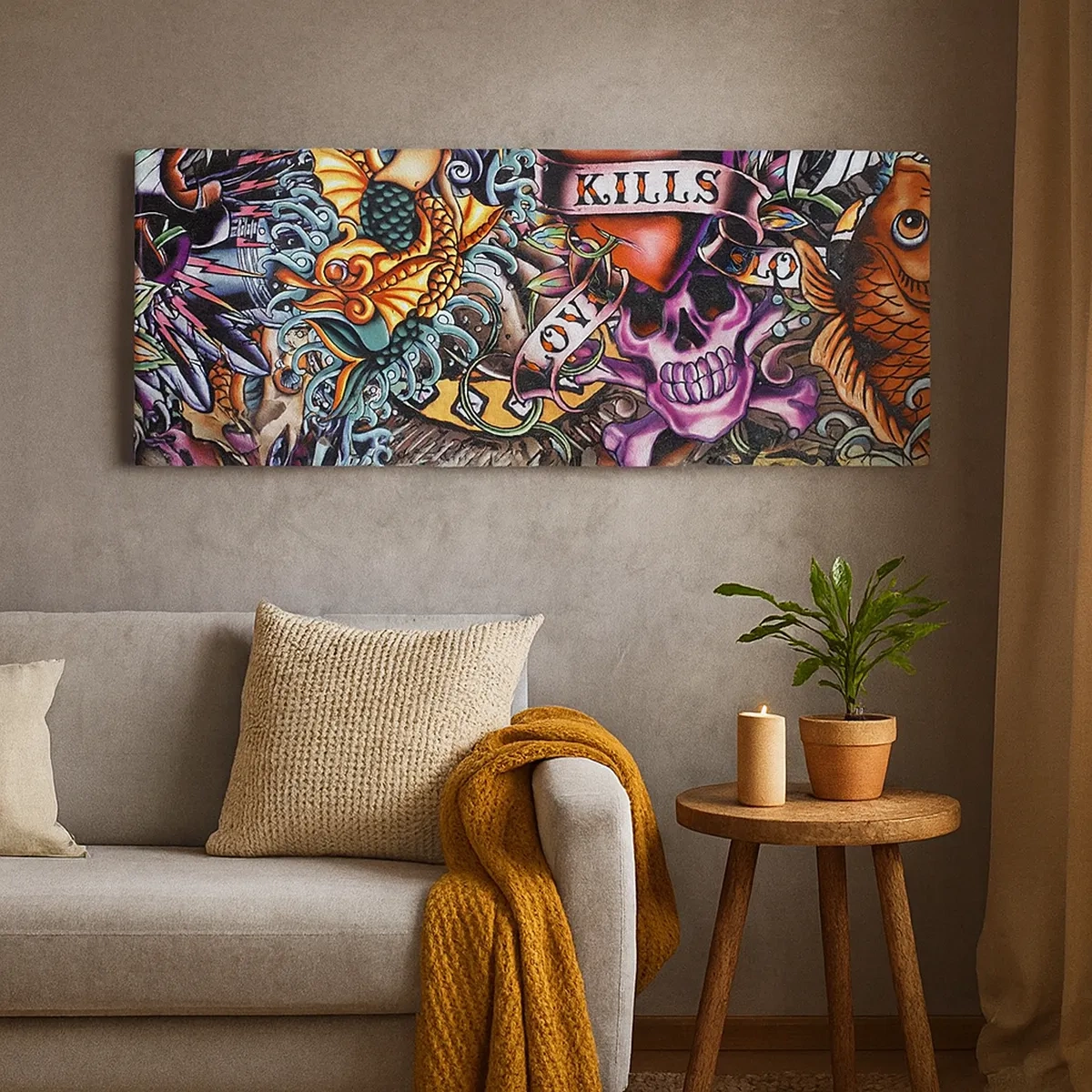 Obraz na plátne - Sen tatéra - 30x30 cm