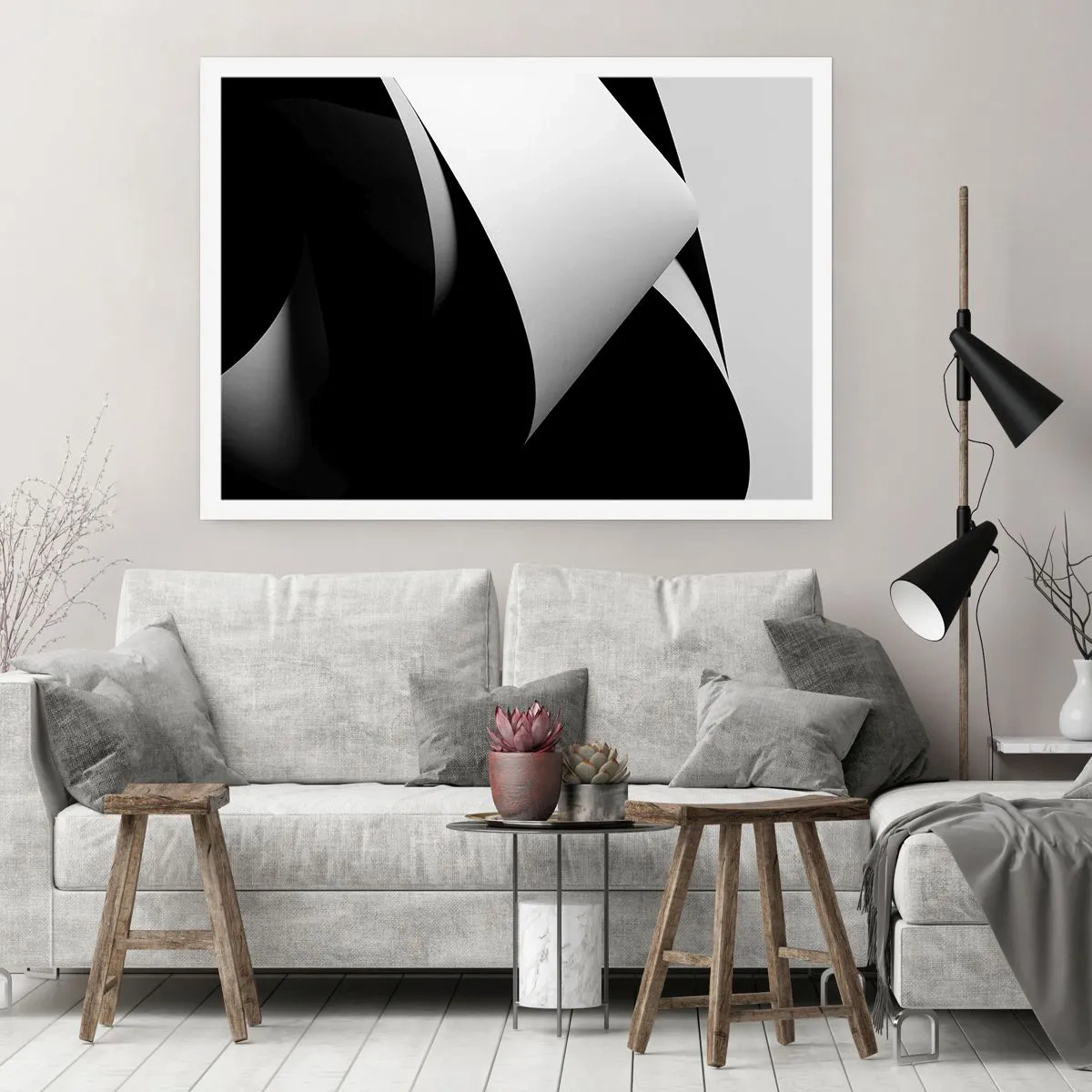 Plagát - Svetlo z hlbín tieňa - 70x50 cm