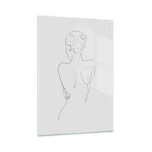 Obraz na skle - Hudba tela - 50x70 cm