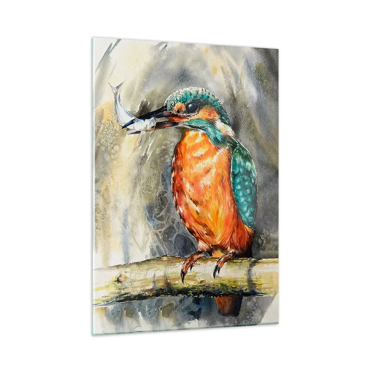 Obraz na skle - Prírodný zákon - 50x70 cm