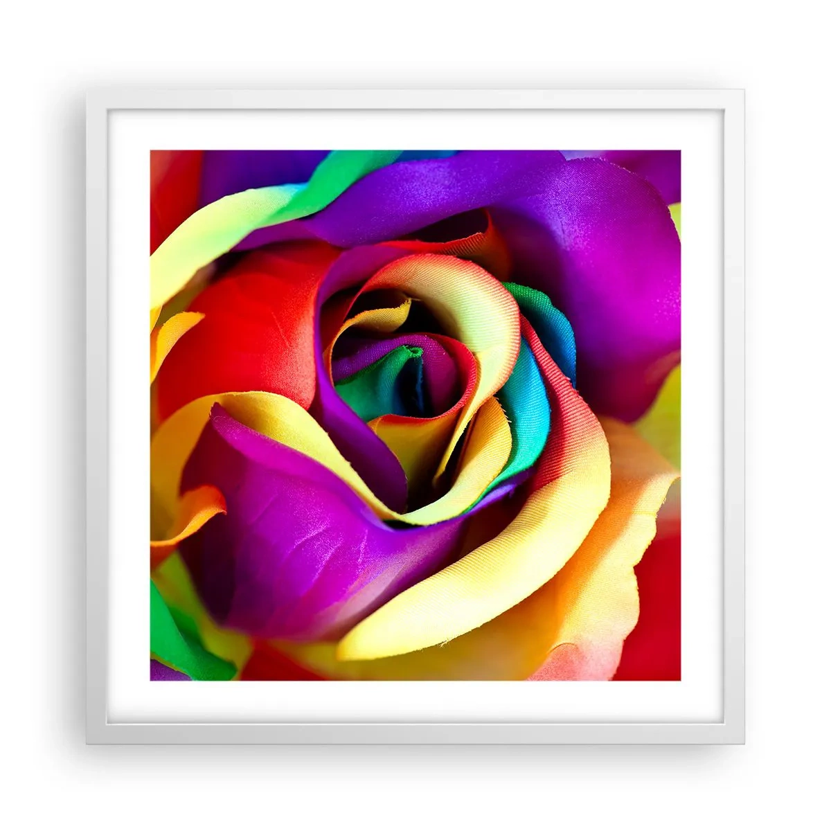 Plagát v bielom ráme - To nie je možné - 50x50 cm