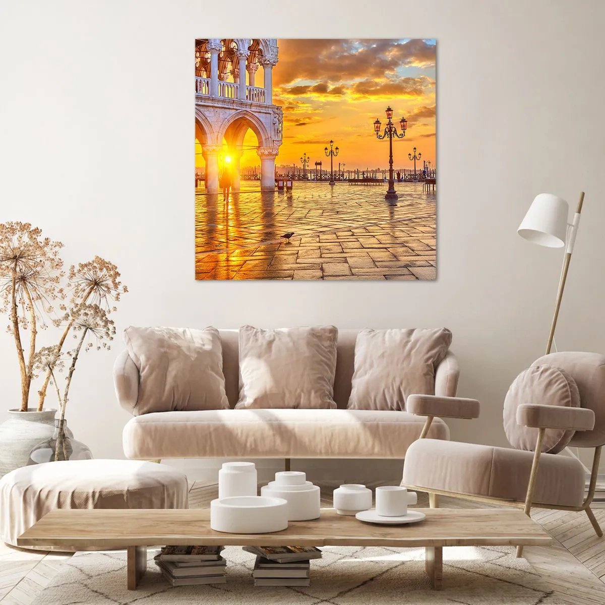 Obraz na plátne - Kde sú všetci? - 60x60 cm