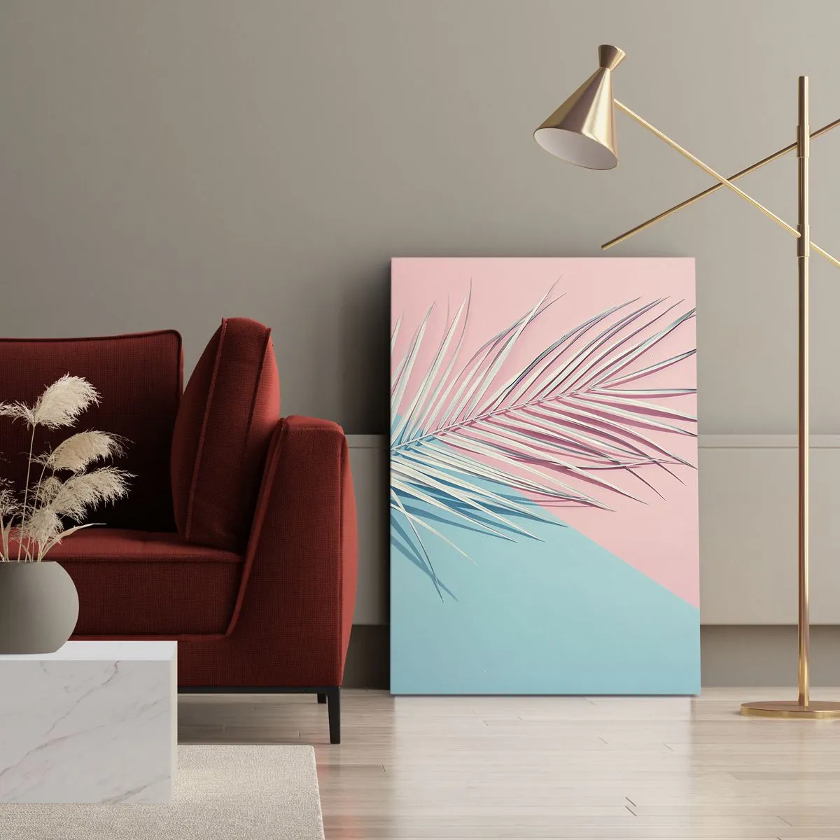 Obraz na plátne - Tropický dojem - 70x100 cm