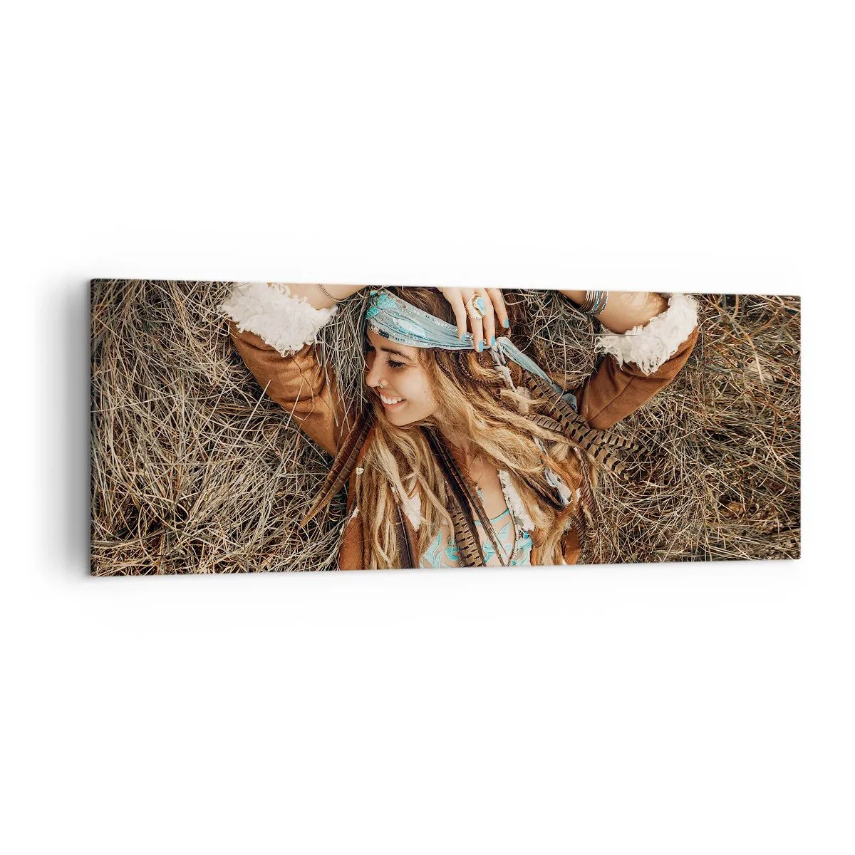 Obraz na plátne - Na ceste do leta lásky - 140x50 cm