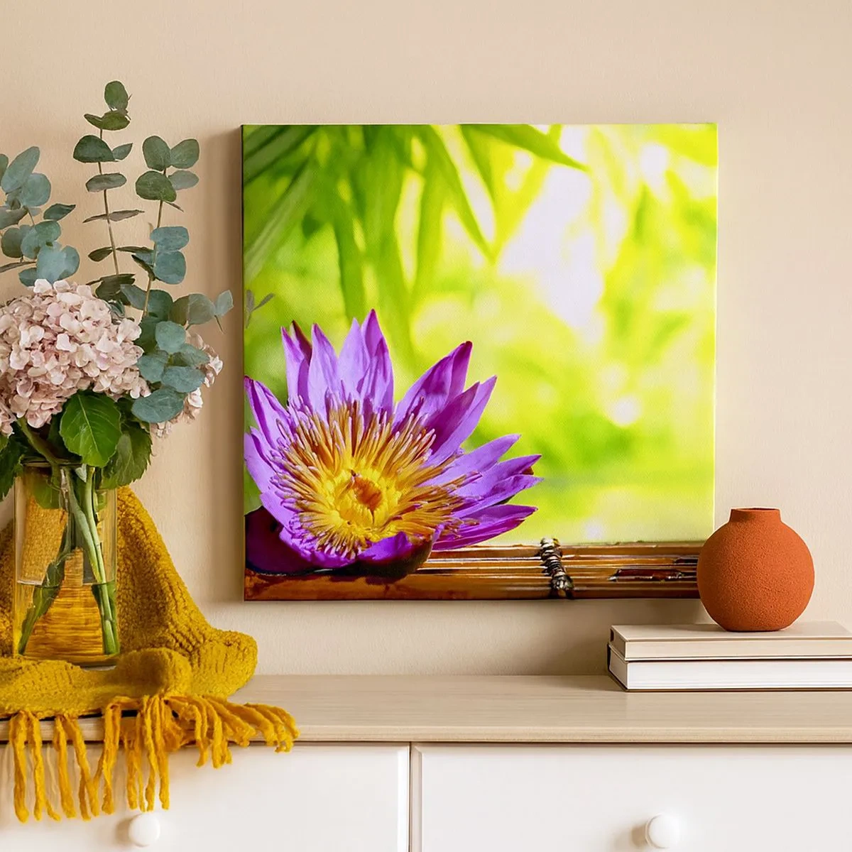 Obraz na plátne - Na ázijskom slnku - 30x30 cm