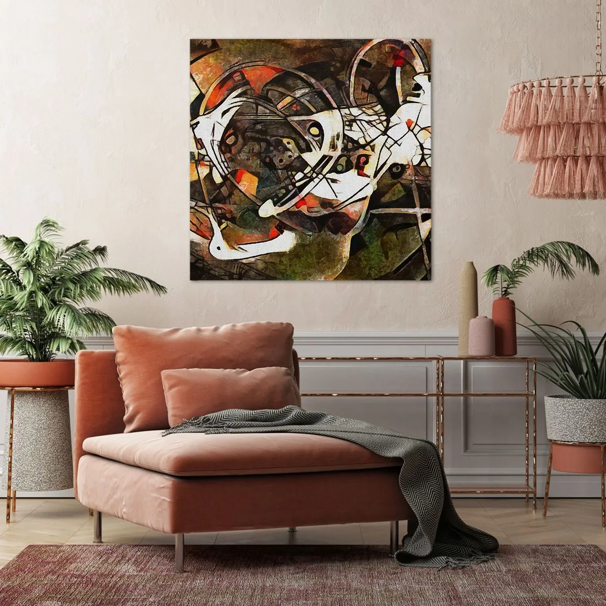 Obraz na plátne - Počuješ pohyb? - 60x60 cm