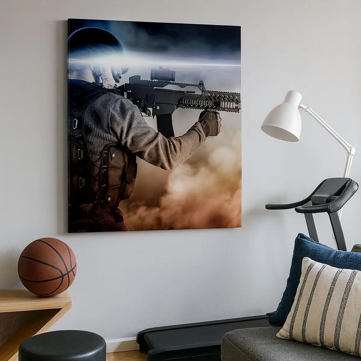 Obraz na plátne - Proste hrdina - 30x30 cm