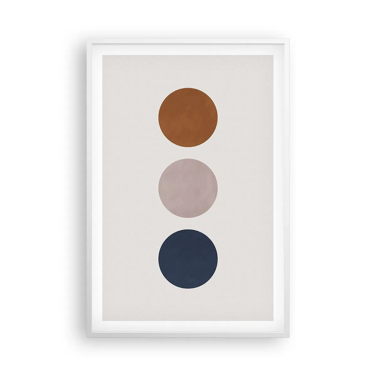 Plagát v bielom ráme - Symbol dokonalosti - 61x91 cm