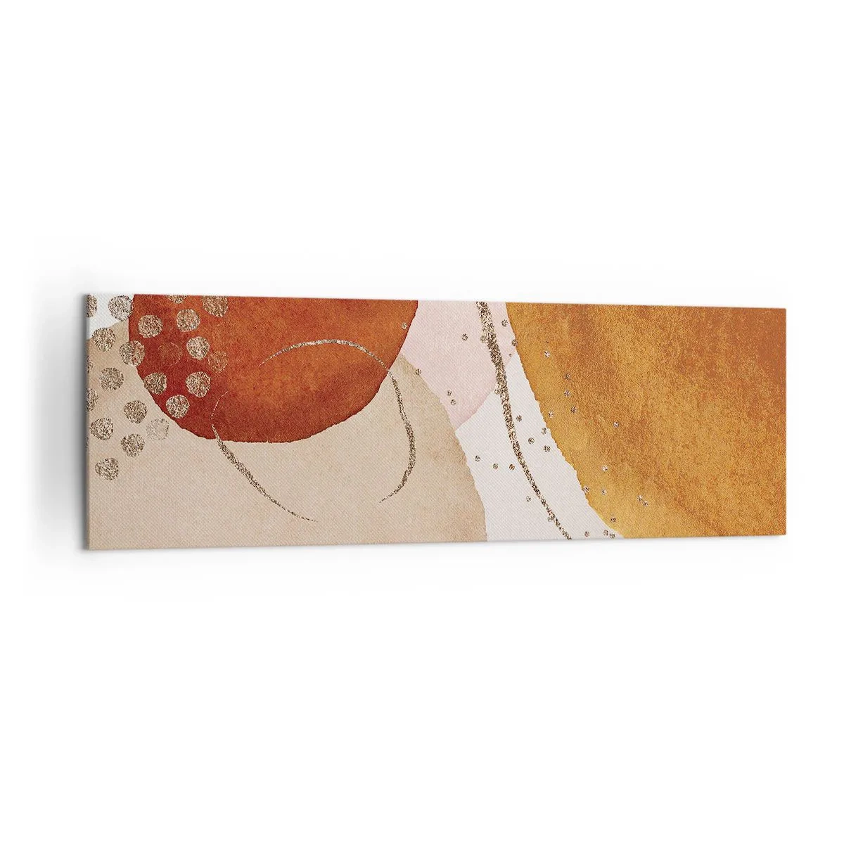 Obraz na plátne - Zaoblenie a pohyb - 160x50 cm