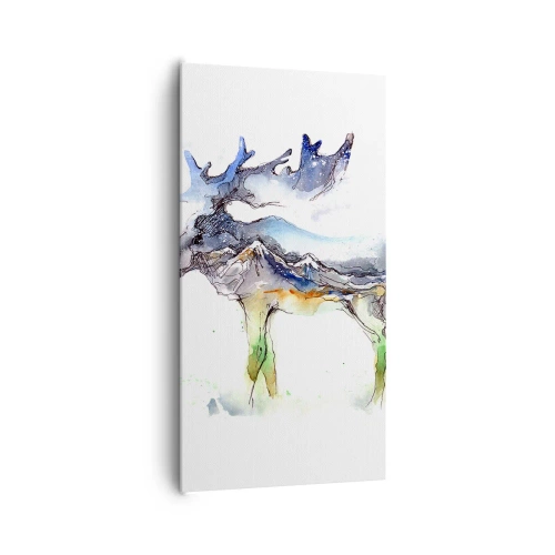 Obraz na plátne - Hrdina zimného príbehu - 65x120 cm