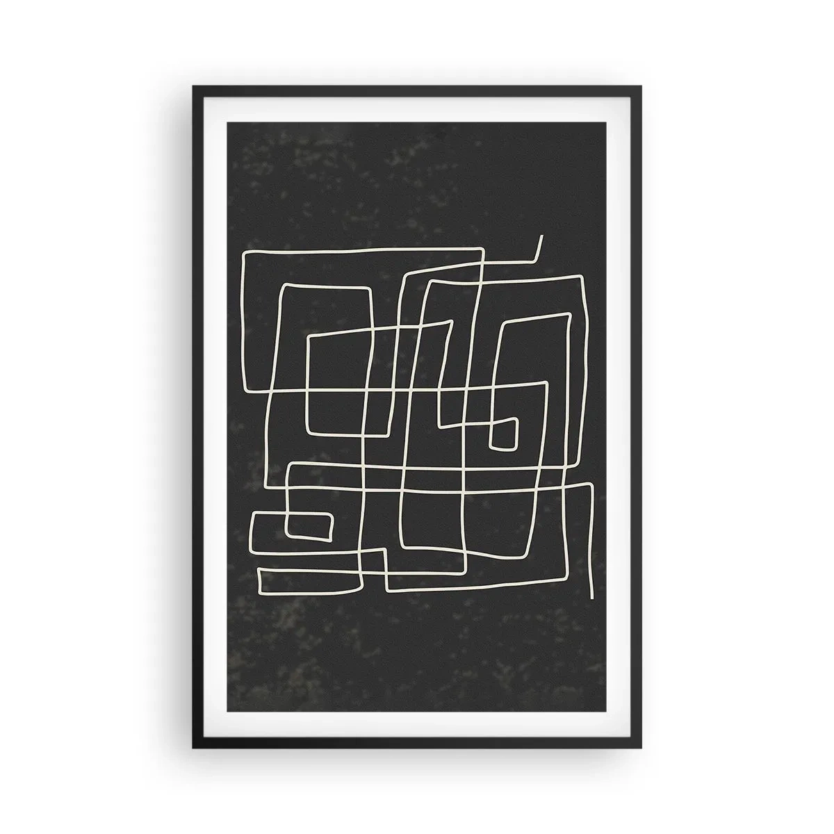 Plagát v čiernom ráme - Nie je to tak jednoduché - 61x91 cm
