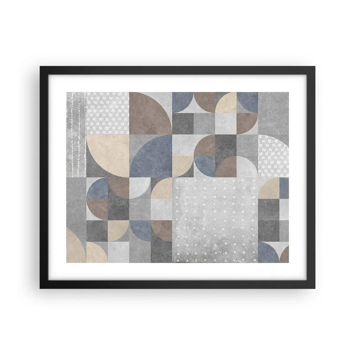 Plagát v čiernom ráme - Keramická fantázia - 50x40 cm