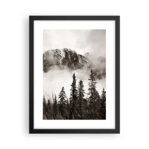 Plagát v čiernom ráme - Žulový panovník - 30x40 cm