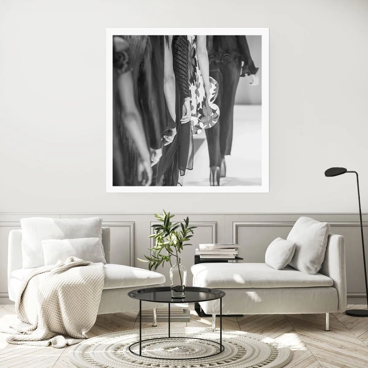 Plagát - Štýlový sprievod - 40x40 cm