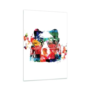 Obraz na skle - Páči sa mi! - 70x100 cm