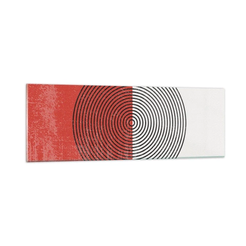 Obraz na skle - Presný zásah - 90x30 cm