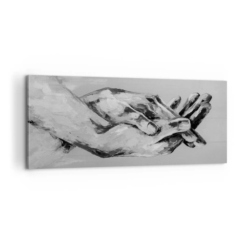 Obraz na plátne - Začiatok… - 100x40 cm